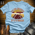 Hoarding Cigars Softstyle T Shirt Light Blue | Funny Cigar Tee