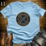 Keep Calm And Cigar On Softstyle T Shirt Light Blue | Cigar Lover Tee