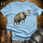 Vintage Cigar Armadillo Softstyle T Shirt Light Blue | Cigar Armadillo Tee