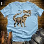 Vintage Cigar Alligator Softstyle T Shirt Light Blue | Cigar Alligator Tee