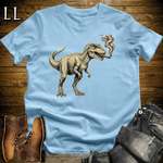 Vintage Cigar Allosaurus Softstyle T Shirt Light Blue | Cigar Allosaurus Tee