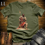 African Desert Spearmaster Military Green | Warrior Tee
