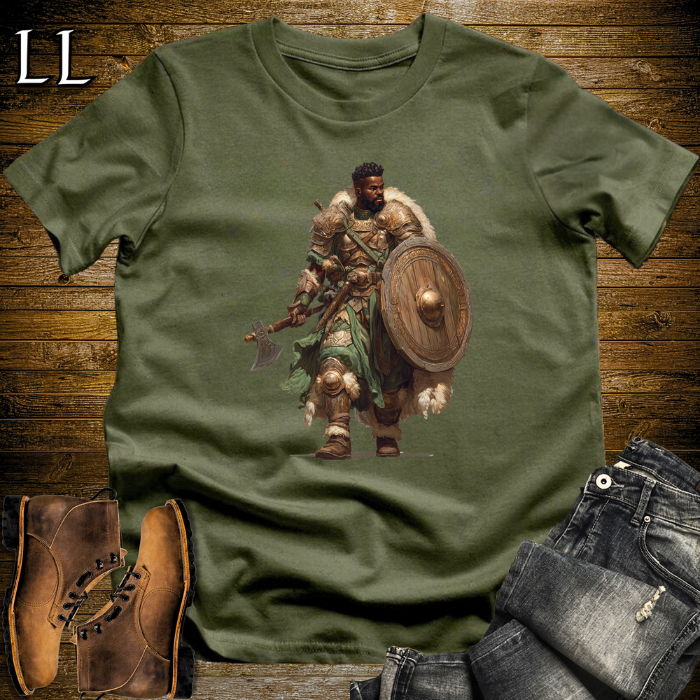 African Green Viking Warrior Military Green | Viking Warrior Shirt