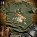 African Space Warrior Military Green | Space Warrior Shirt