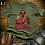 Ikenga African God Softstyle Tee Military Green | Igbo Achievement God Tee