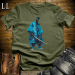 African Sky Blue Street Samurai - Military Green