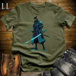African Ai Samurai Military Green | African Warrior Tee