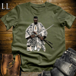 African White Street Samurai - Military Green