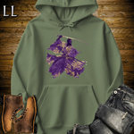 African Gold Blossom Samurai King Military Green | African Warrior Hoodie