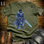 African Ice King Softstyle Tee - Military Green