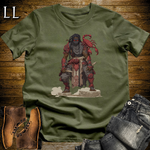 African Scorpion Assassin Softstyle Tee Military Green | African Warrior Tee