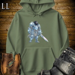 African Diamond Armor King Hooded Sweatshirt Military Green | Diamond Armor King