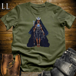 African 16 Bit Star Queen Military Green | African Queen Tee