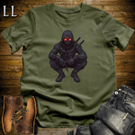 African 16 Bit Night Assassin Military Green | African Warrior Tee