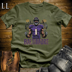 Baltimore Ravens Shirt Military Green | NFL Fan Tee