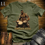 Sundiata Keita African Drum Lord T Shirt Military Green | African Gift