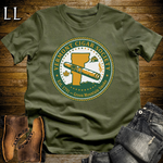 Vermont Cigar Society Softstyle T Shirt Military Green | Cigar Lover Gift Tee