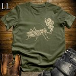 Vintage Cigar Cricket Softstyle T Shirt Military Green | Cigar Cricket Graphic Tee