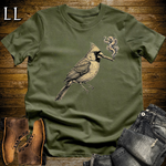Vintage Cigar Cardinal Softstyle T Shirt Military Green | Vintage Cigar Lover Tee