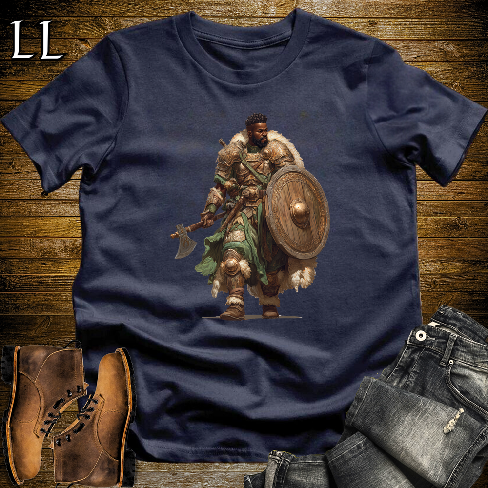 African Green Viking Warrior - Navy