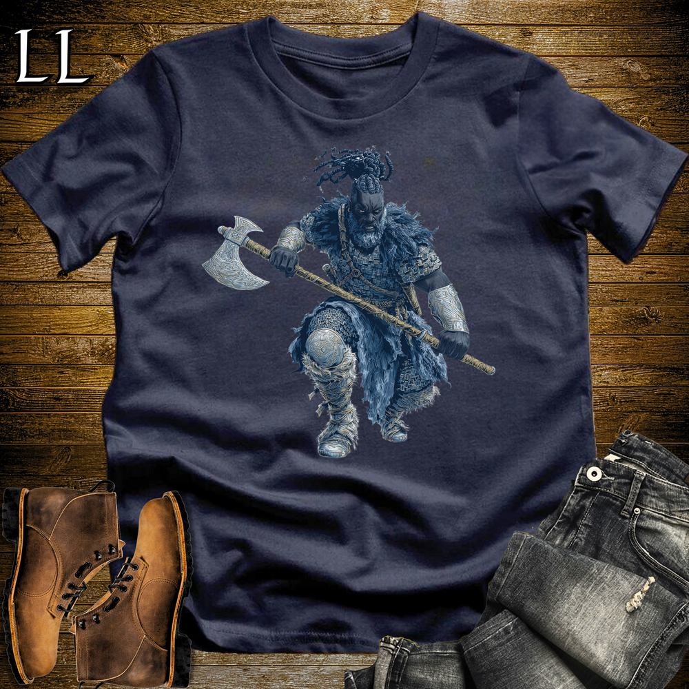 African Blue Viking King - Navy