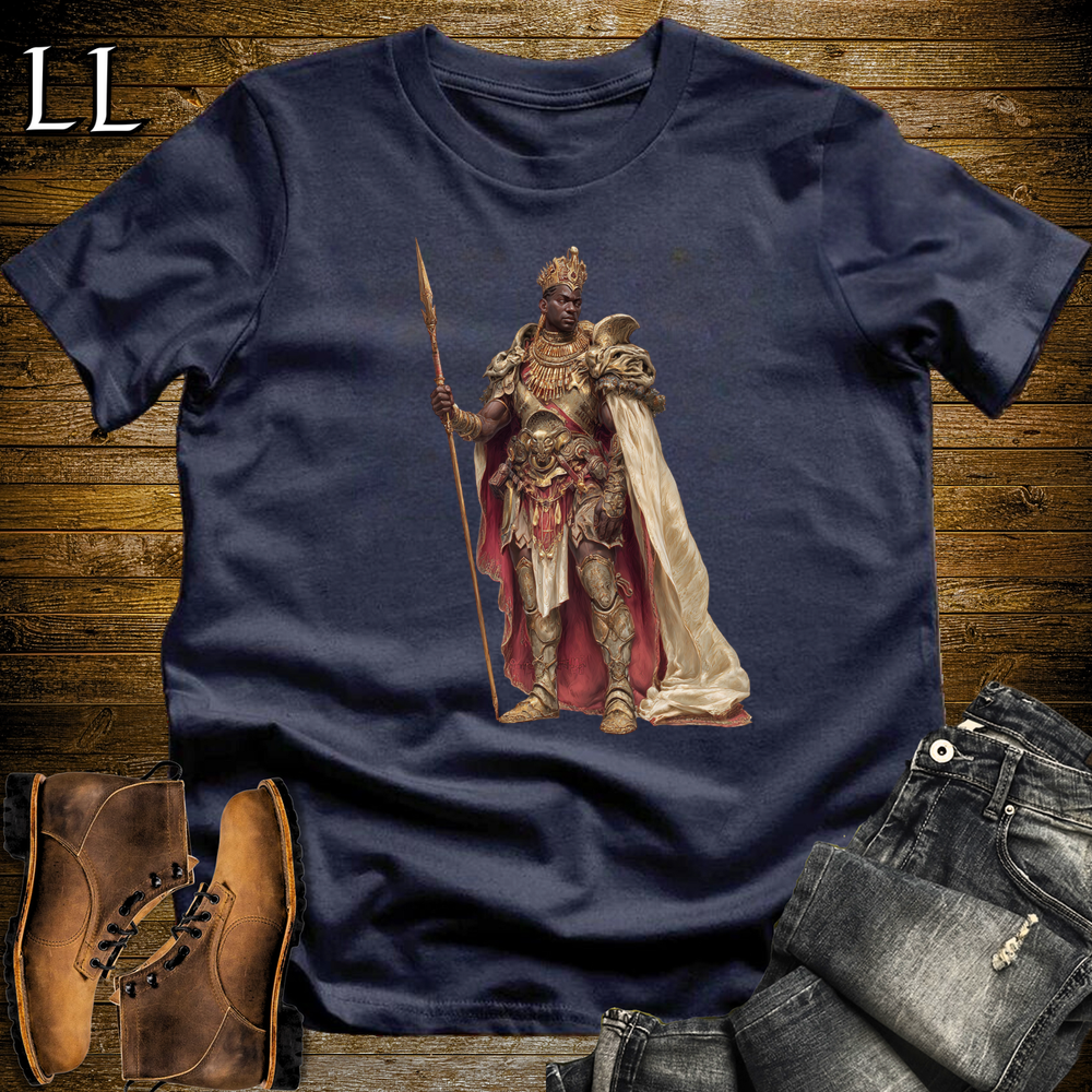 African Spear King Navy | Spear King Shirt