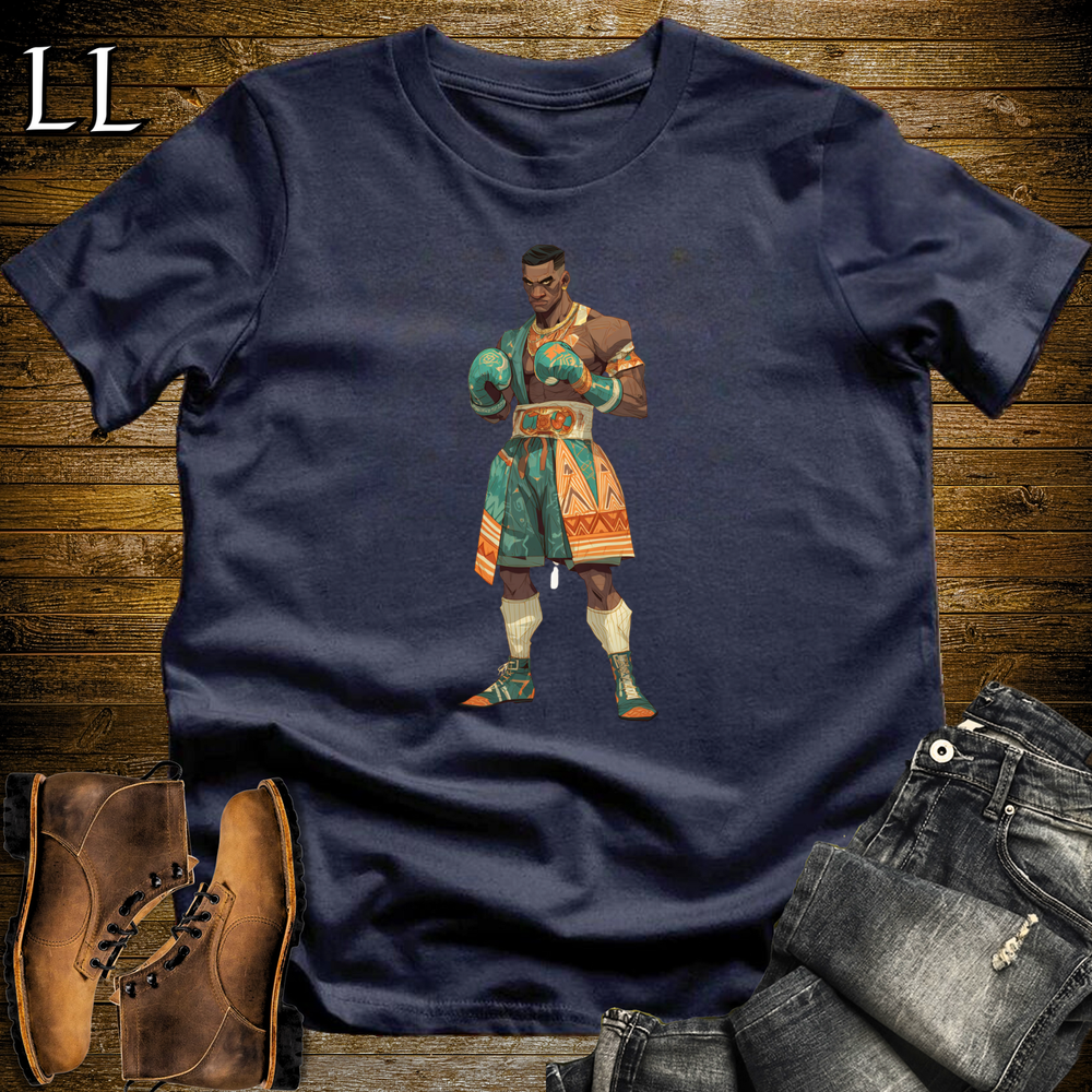 African Boxing Legend - Navy
