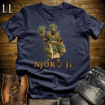 Njoku Ji African God Softstyle Tee Navy | Igbo Harvest God Tee