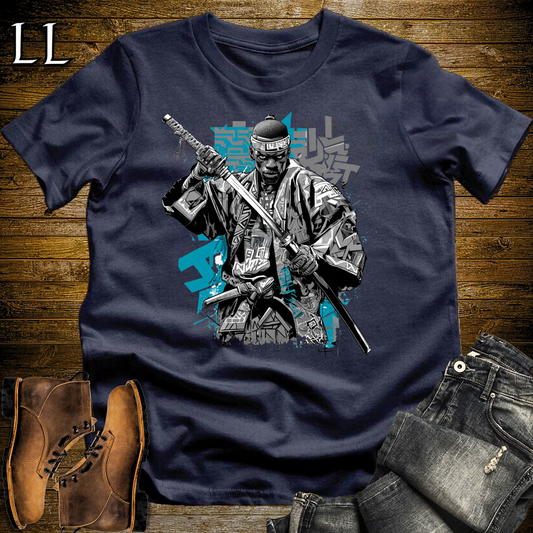 African Silver Street Samurai - Navy