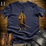 African Gold Street Samurai Navy | African Warrior Tee