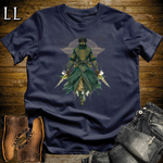 African Sage Assassin Softstyle Tee Navy | African Warrior Tee