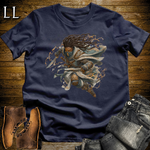 African Ancient Ways Assassin Softstyle Tee Navy | African Warrior Tee