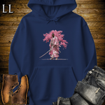 Cherry Blossom Samurai King Navy | Warrior Hoodie