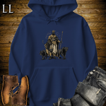African Black Panther King Navy | African Warrior Hoodie