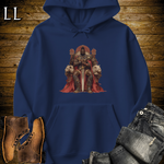 African Beast King Navy | African Warrior Hoodie