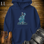 Idemili African Goddess Hooded Sweatshirt Navy | Water Goddess Power Hoodie