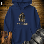 Yasuke African Samurai Hooded Sweatshirt - Navy