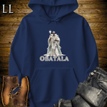 Obatala African God Hooded Sweatshirt Navy | African Creator God Sweatshirt