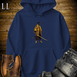 African Gold Street Samurai Navy | African Warrior Hoodie
