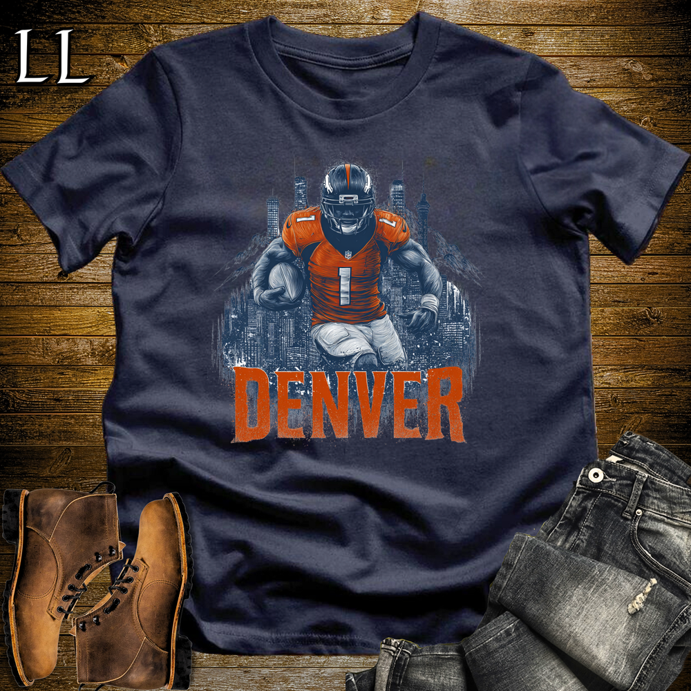 Denver Broncos Shirt Navy | NFL Fan Tee