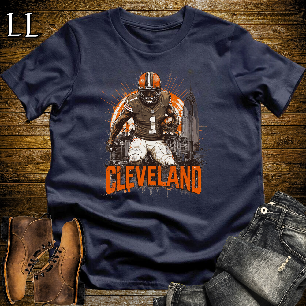 Cleveland Browns Shirt Navy | NFL Fan Tee