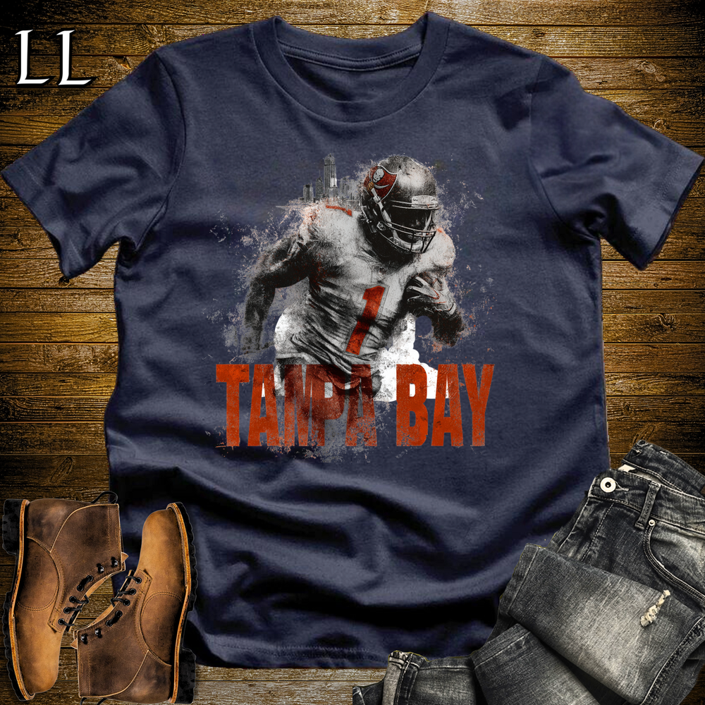 Tampa Bay Buccaneers Shirt Navy | NFL Fan Tee
