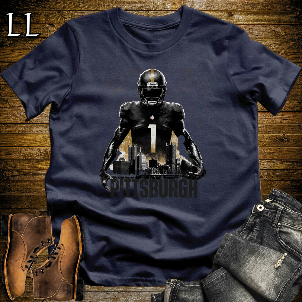 Pittsburgh Steelers Shirt Navy | NFL Fan Tee