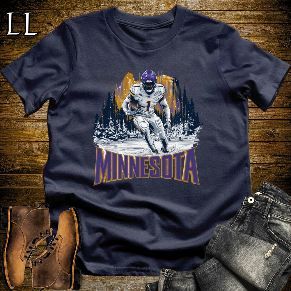 Minnesota Vikings Shirt Navy | NFL Fan Tee