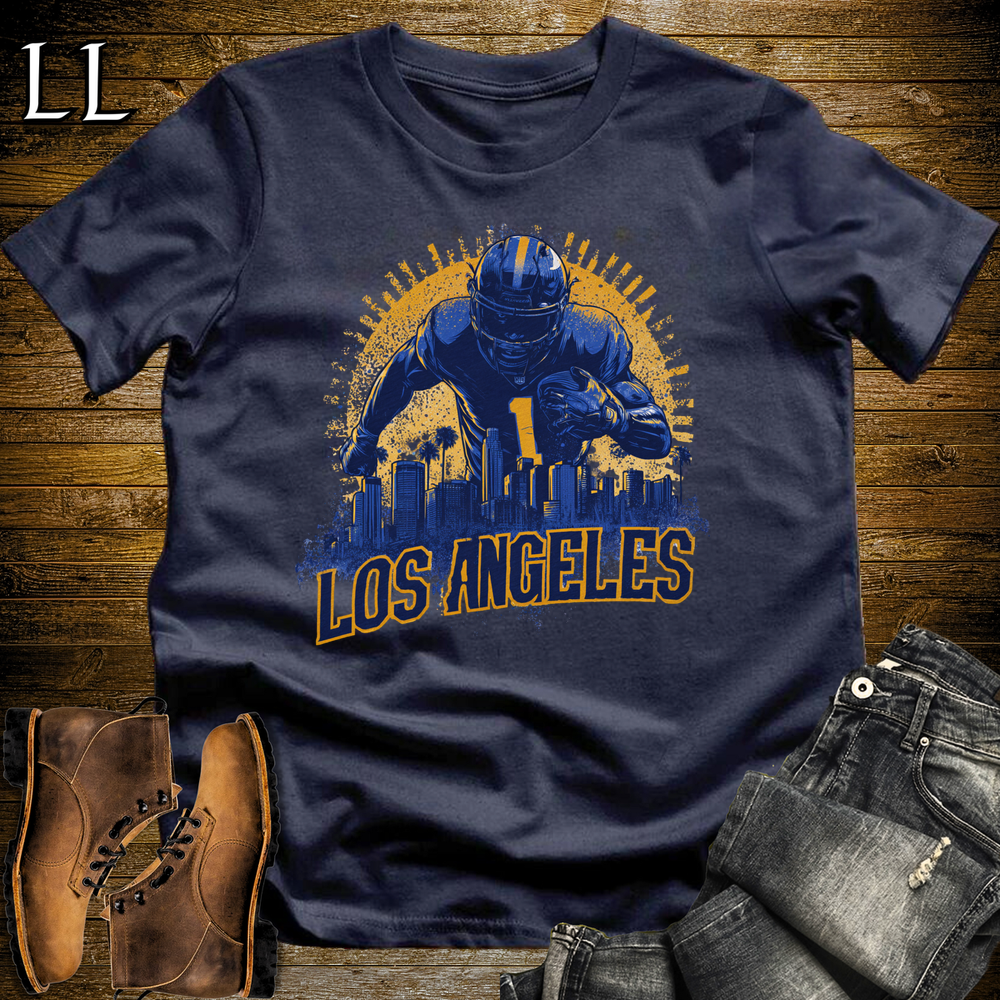 Chargers Football Shirt Navy | LA Fan Tee