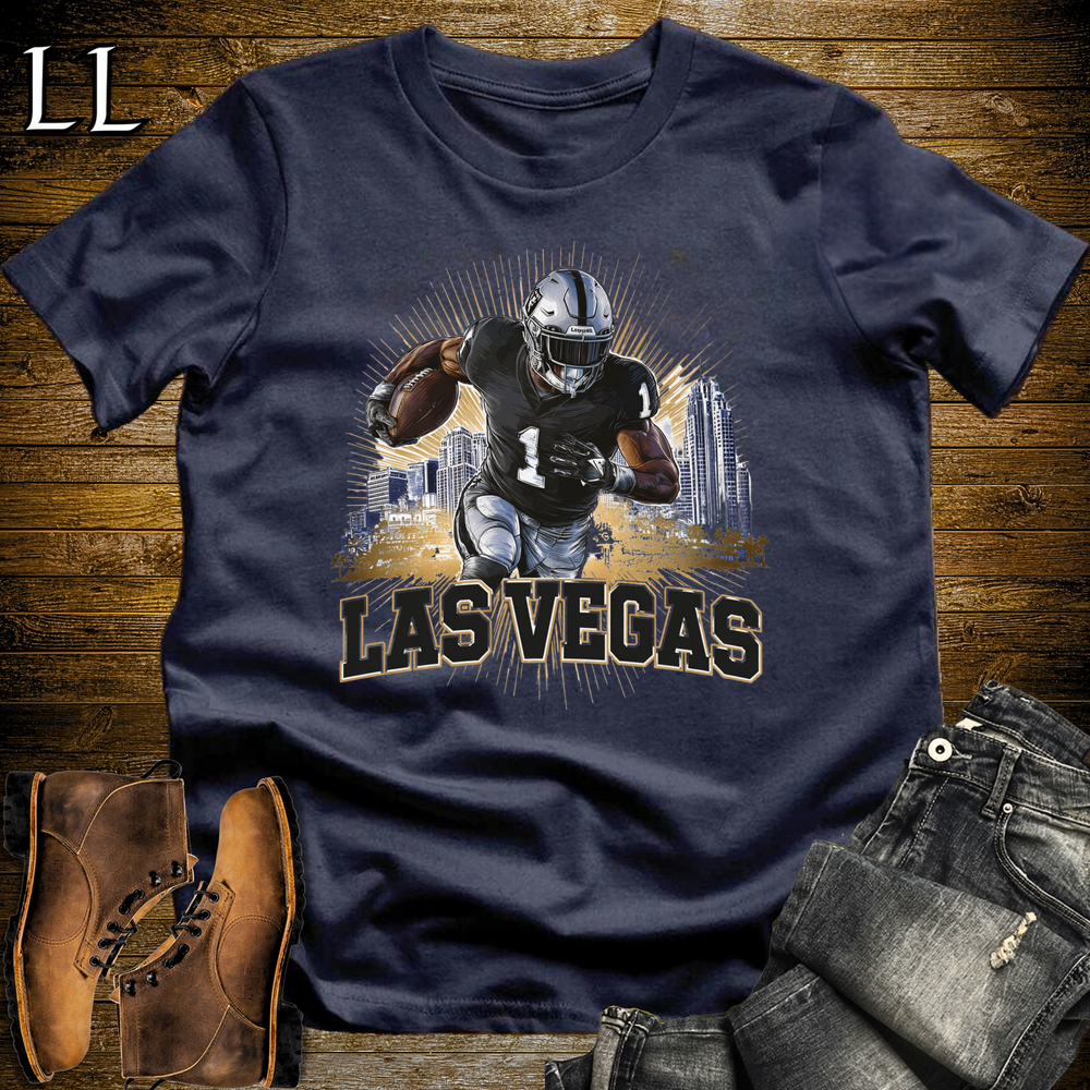 Las Vegas Raiders Shirt Navy | NFL Fan Tee