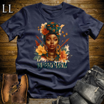 African Warrior Mom Softstyle T Shirt Navy | African Mom Gift Tee