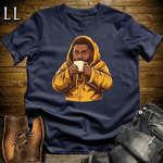 African Coffee Time T Shirt Navy | Coffee Lover African Tee