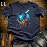 African Space Warrior T Shirt Navy | Sci-Fi African Tee