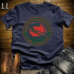 Washington Cigar Society Softstyle T Shirt Navy | Cigar Lover Gift Tee